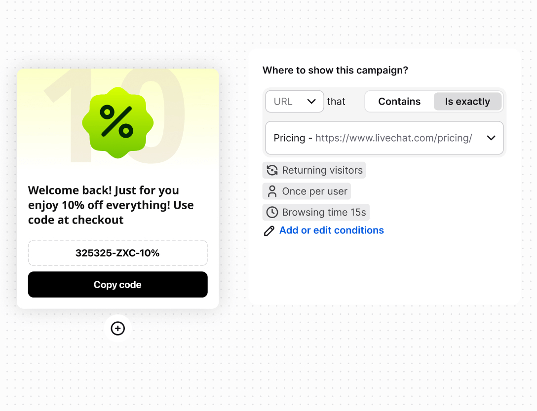 Engaging campaigns in Text App for automation managers