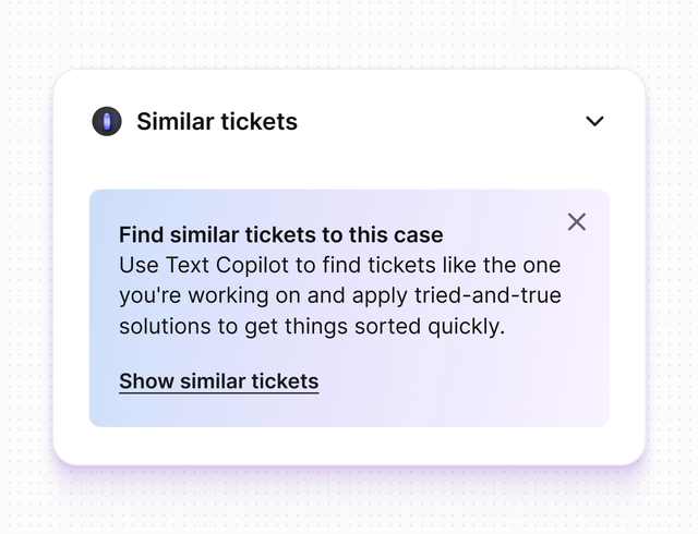 Text Intelligence in Text App for automation managers